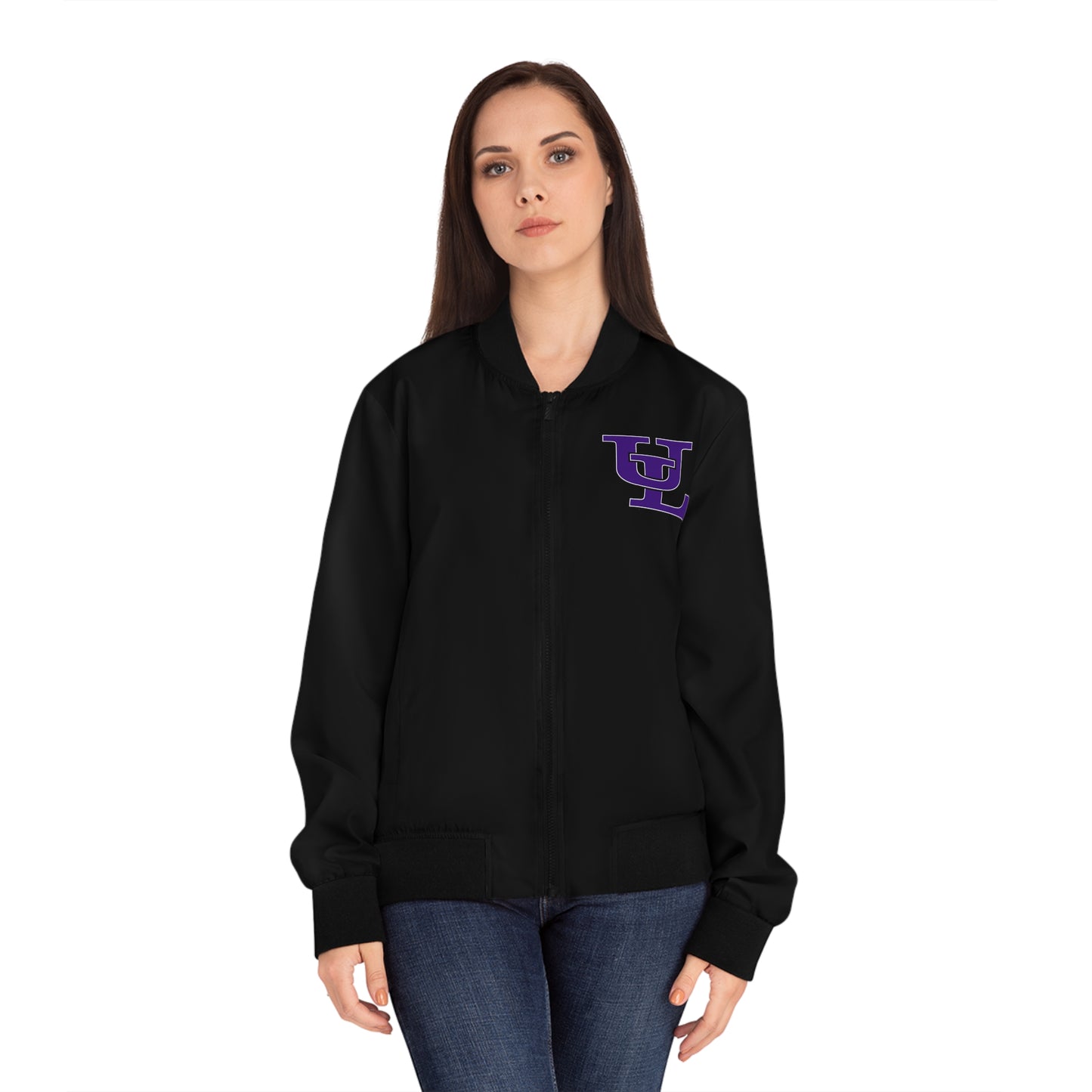 UL Sideline Social Club Women's Bomber Jacket (AOP)
