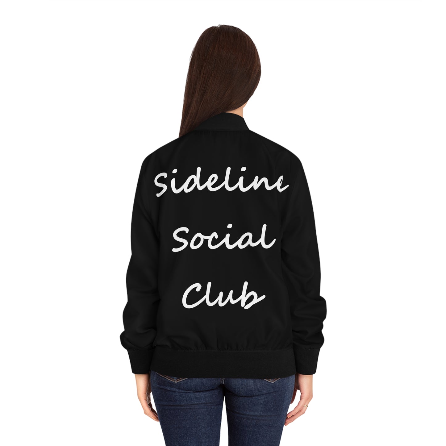 UL Sideline Social Club Women's Bomber Jacket (AOP)