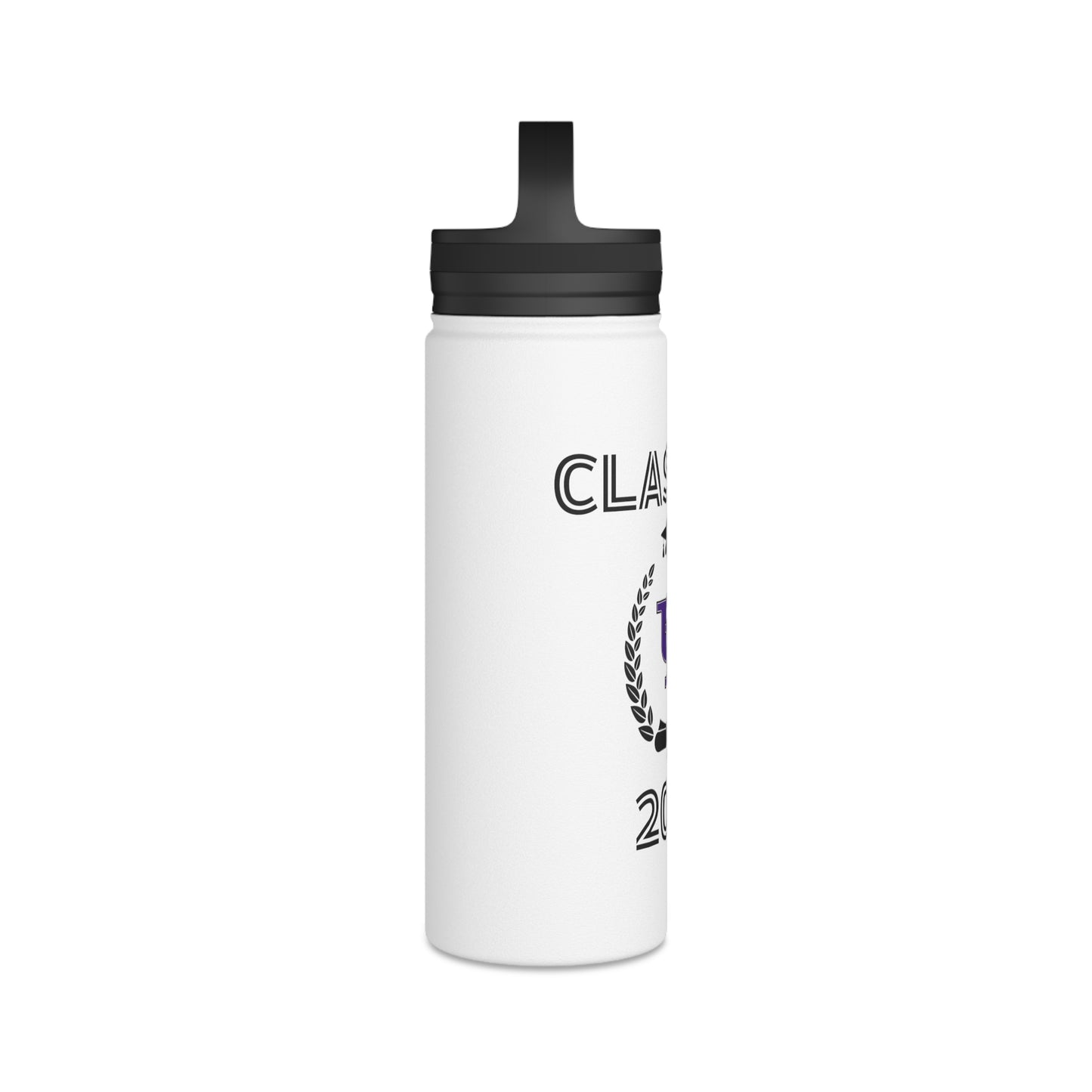UL Stainless Steel Water Bottle, Handle Lid