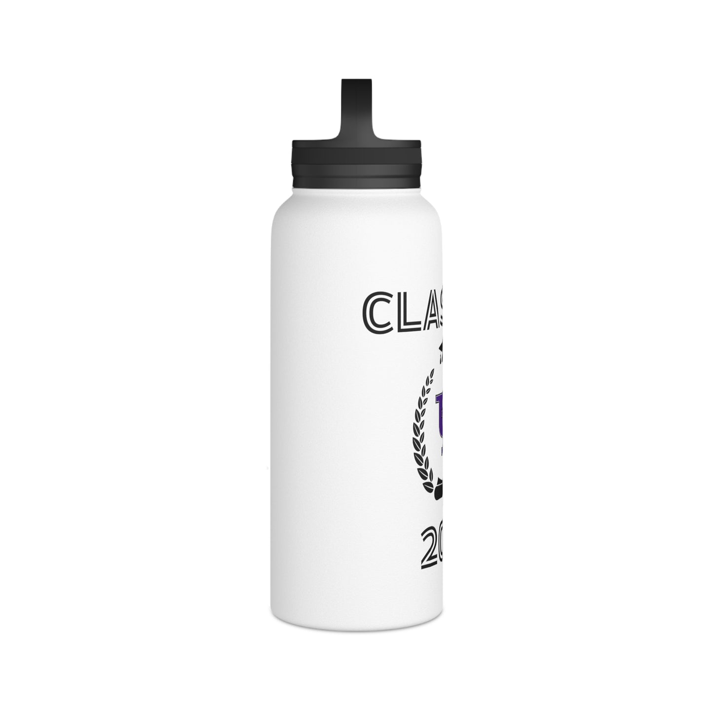 UL Stainless Steel Water Bottle, Handle Lid