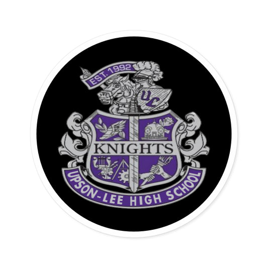 Upson-Lee High School Round Stickers, Indoor\Outdoor