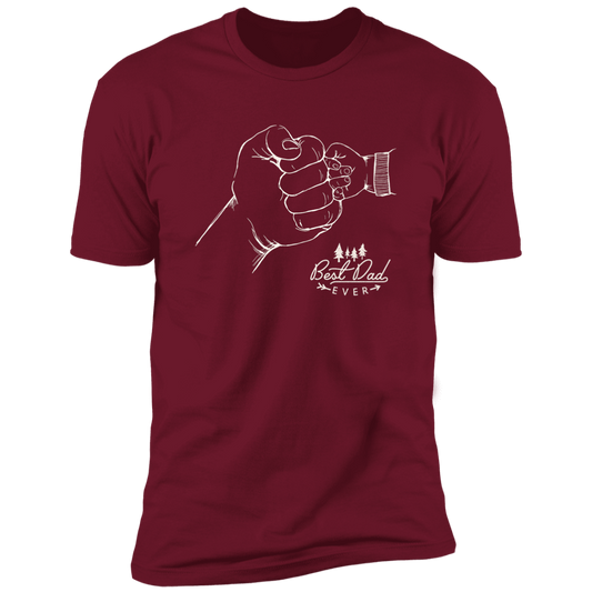Best Dad Ever Fist Bump Front