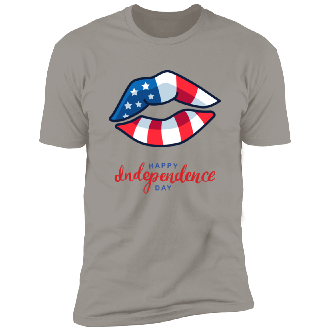 Independance Day Lips Tee