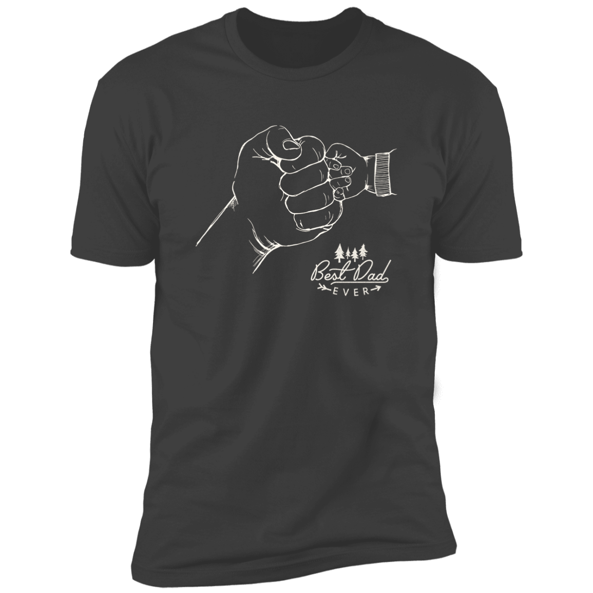 Best Dad Ever Fist Bump Front