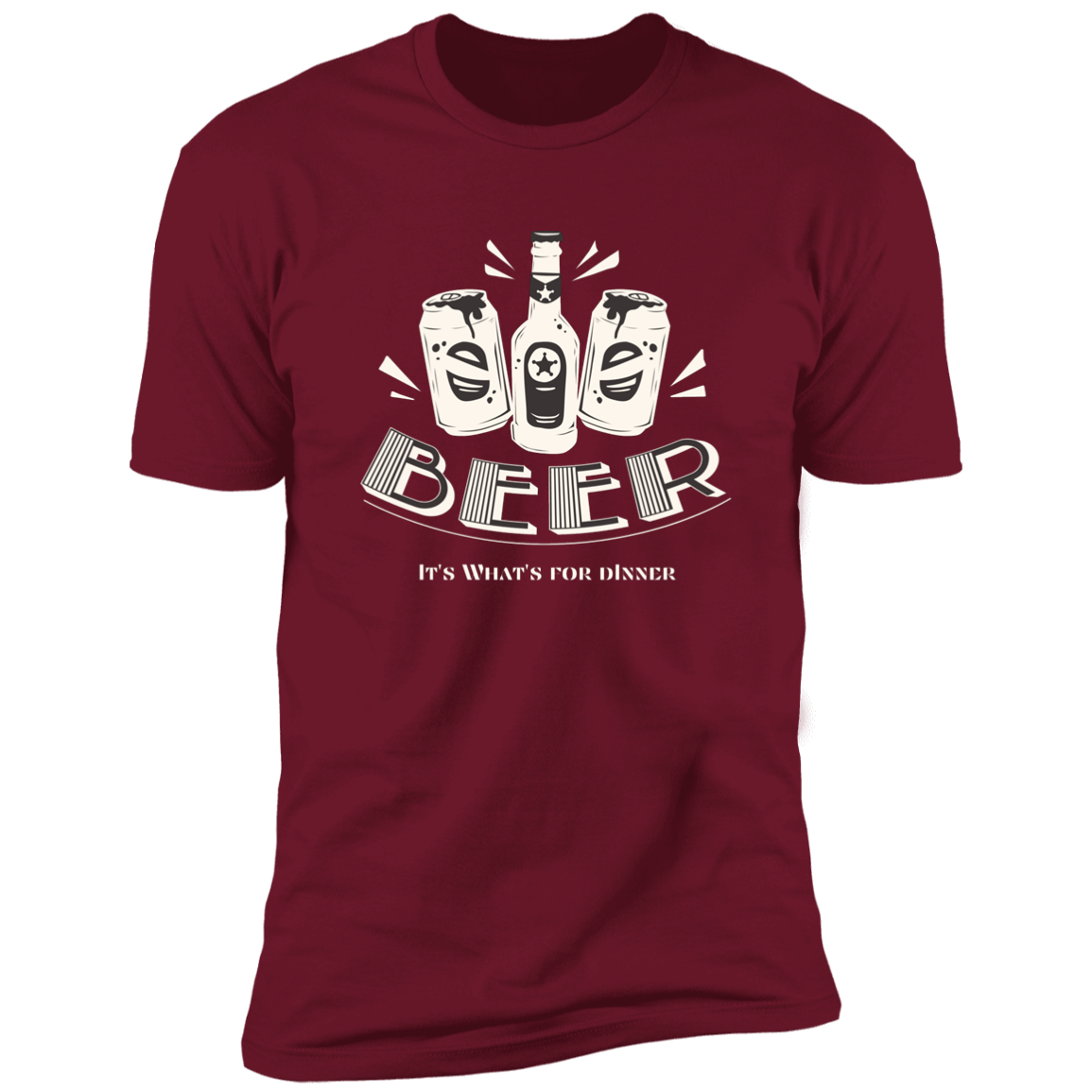 Beer It's What's For Dinner Front