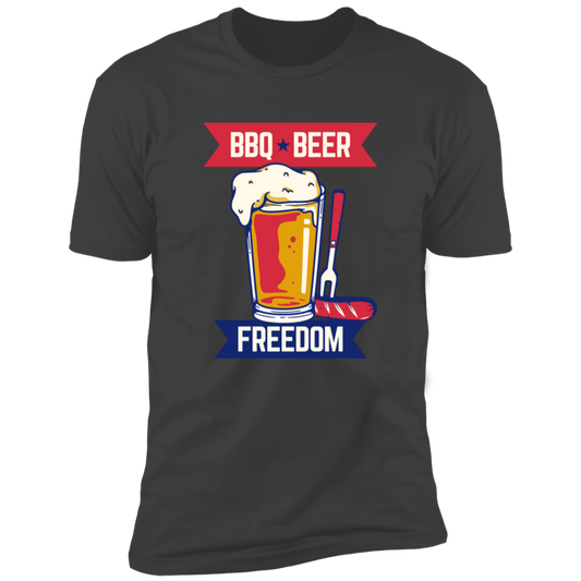 BBQ Beer Freedom Tee