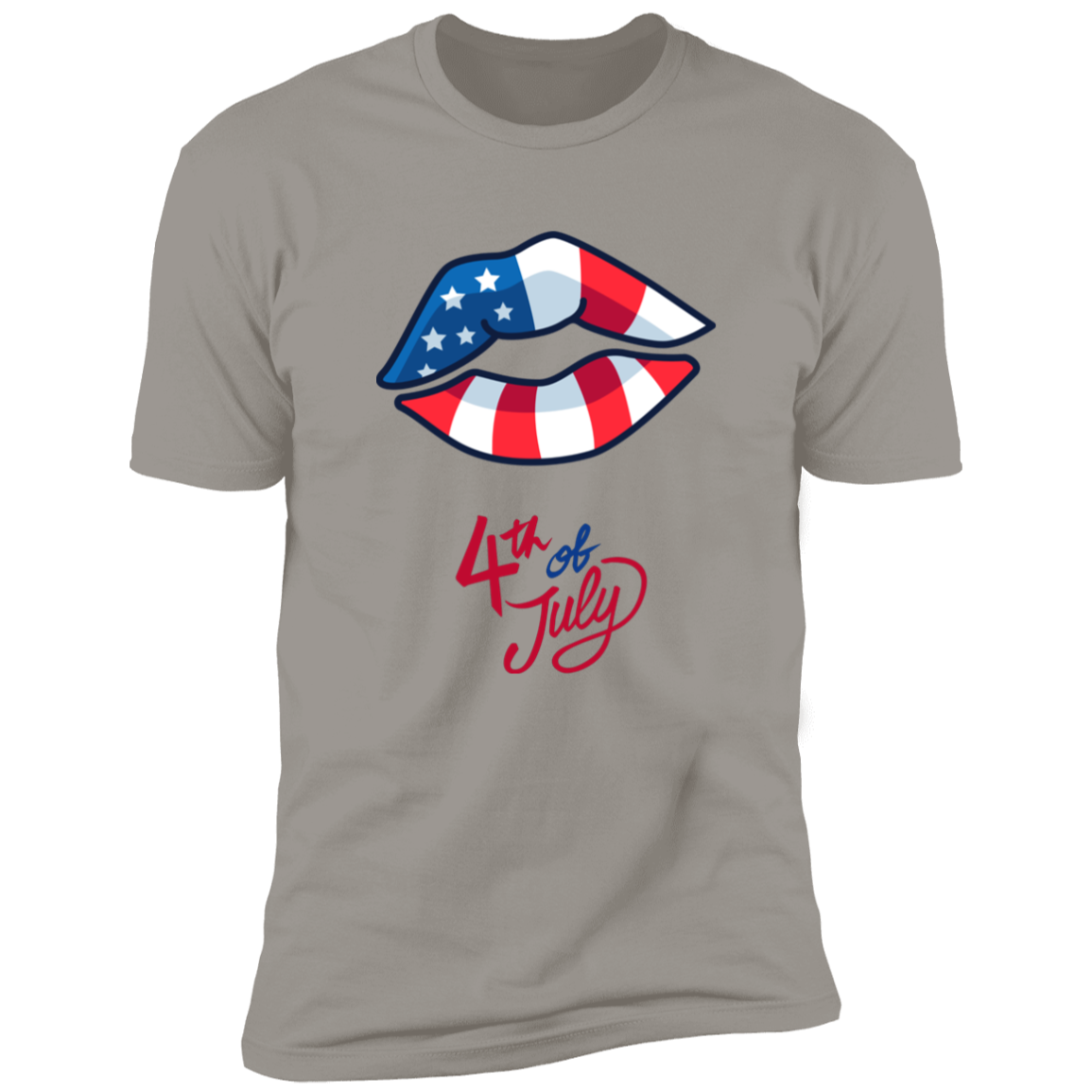 4th of July Lips Tee