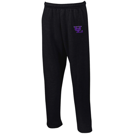 UL Open Bottom Sweatpants with Pockets
