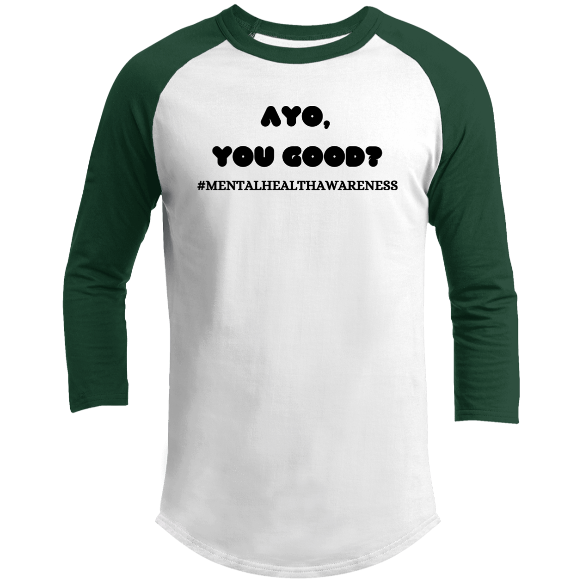 Raglan Mental Health Awareness Tee