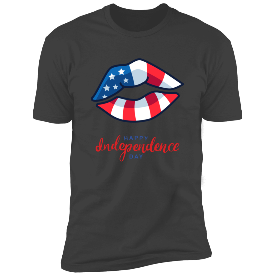 Independance Day Lips Tee