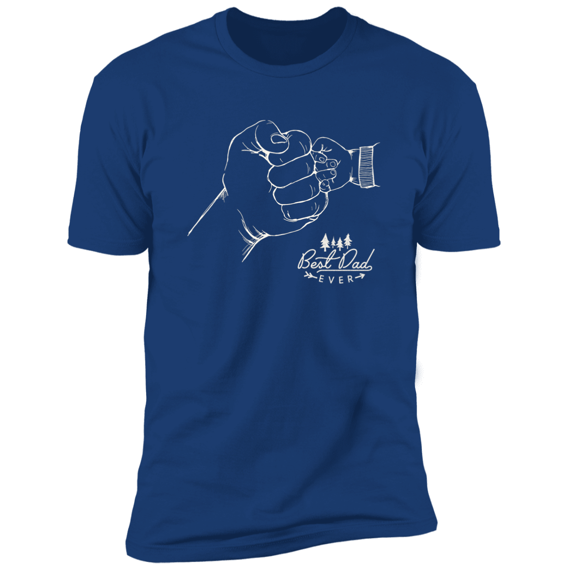 Best Dad Ever Fist Bump Front