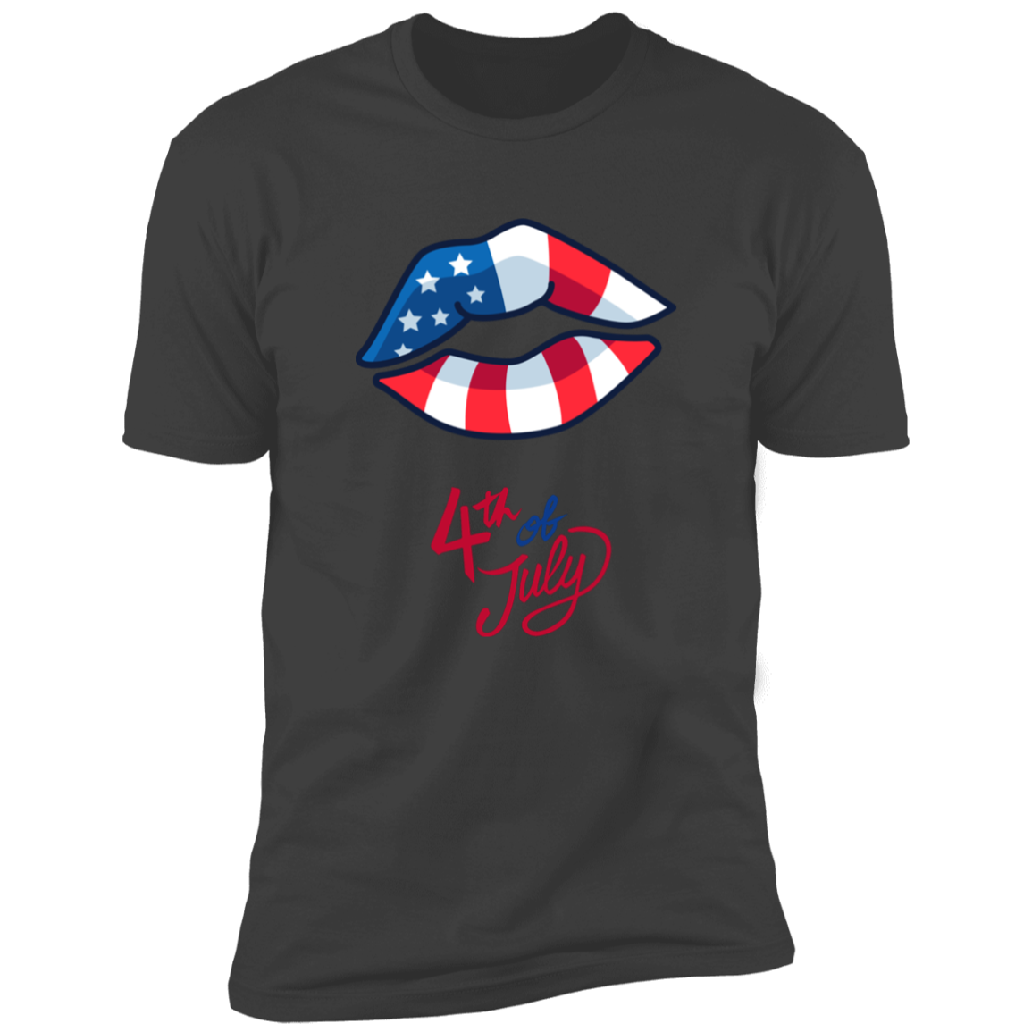 4th of July Lips Tee