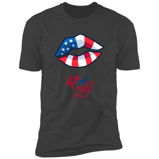 4th of July Lips Tee