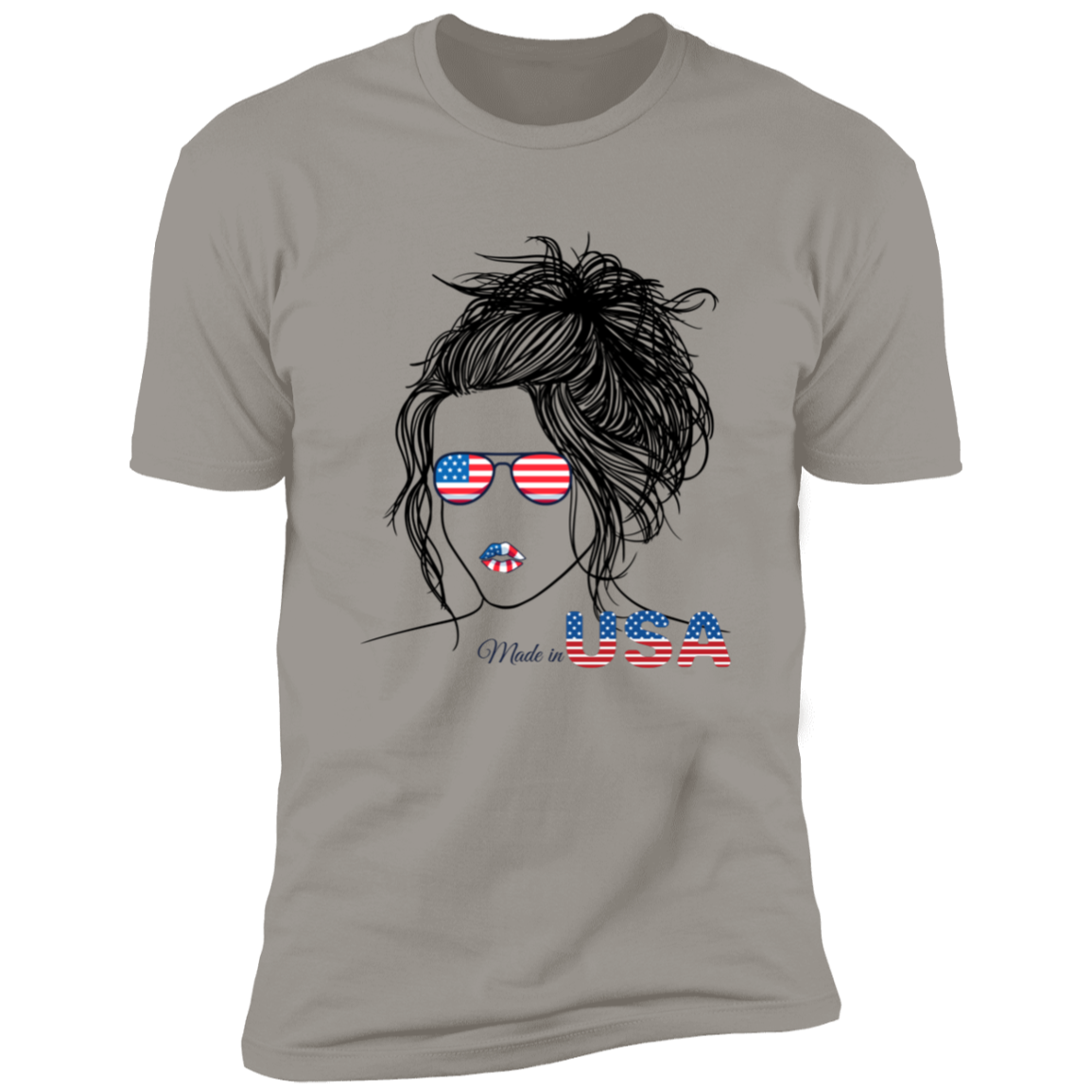 Made in USA Girl Tee