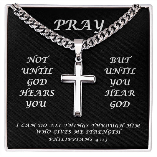 Faith / Men / Son / Grandson / Dad / Father / Brother / Cross with chain