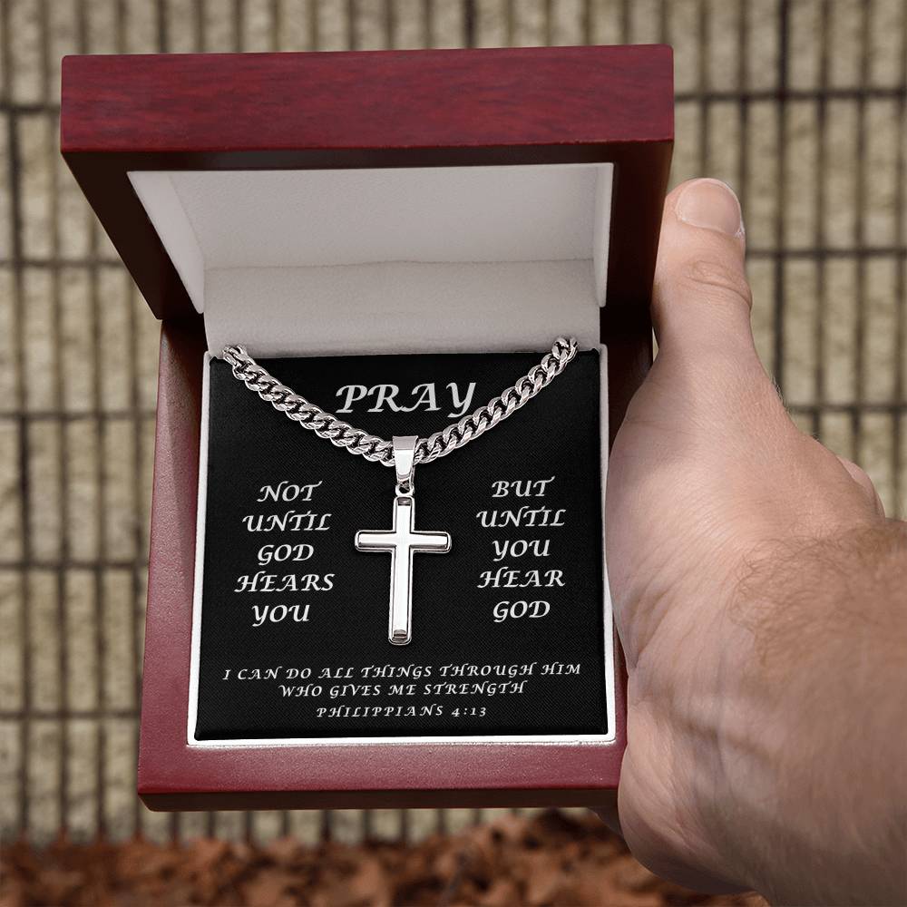 Faith / Men / Son / Grandson / Dad / Father / Brother / Cross with chain