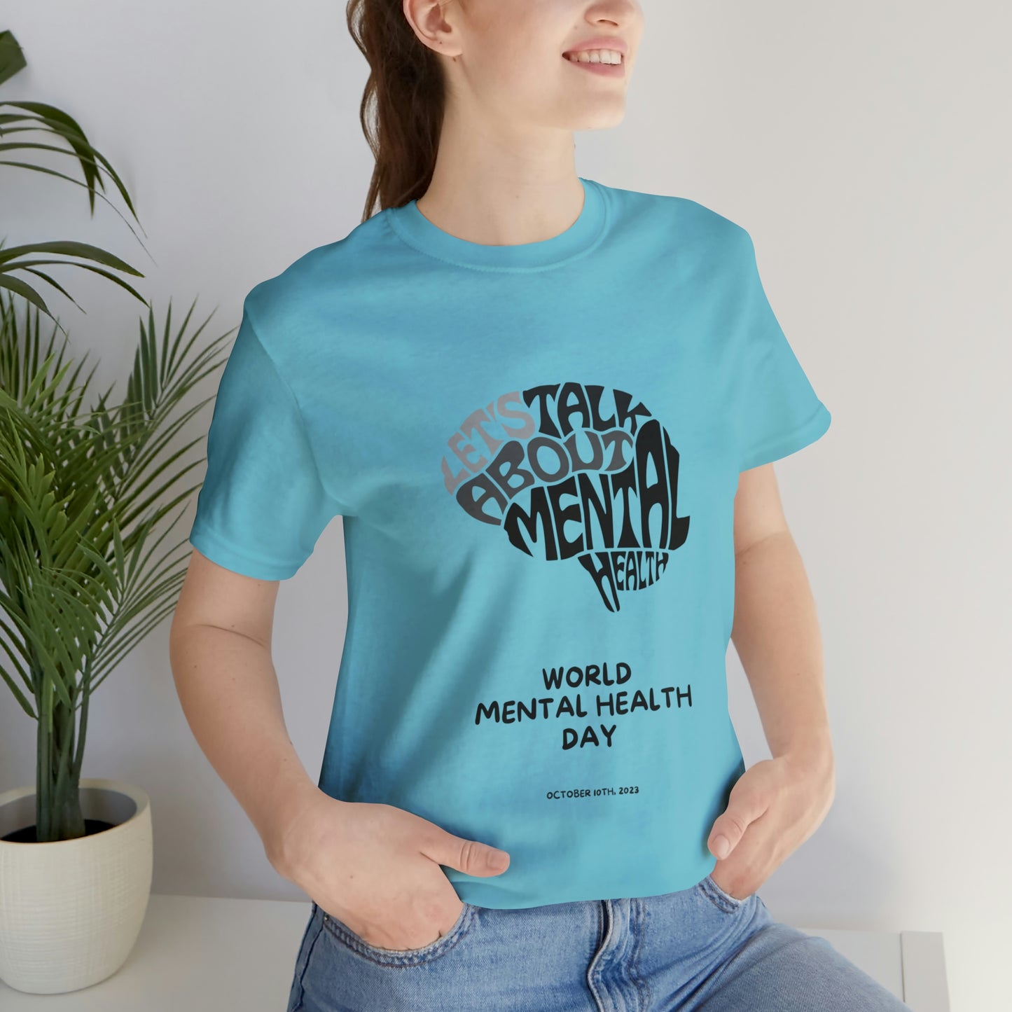 Mental Health Awareness Unisex Jersey Short Sleeve Tee
