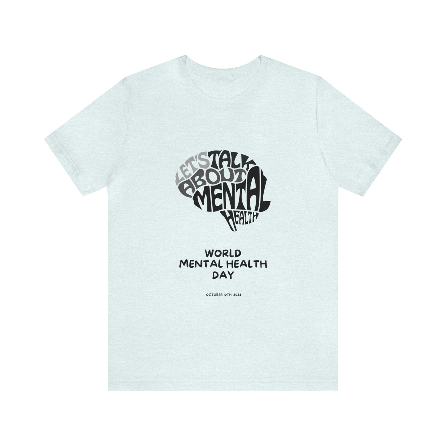Mental Health Awareness Unisex Jersey Short Sleeve Tee