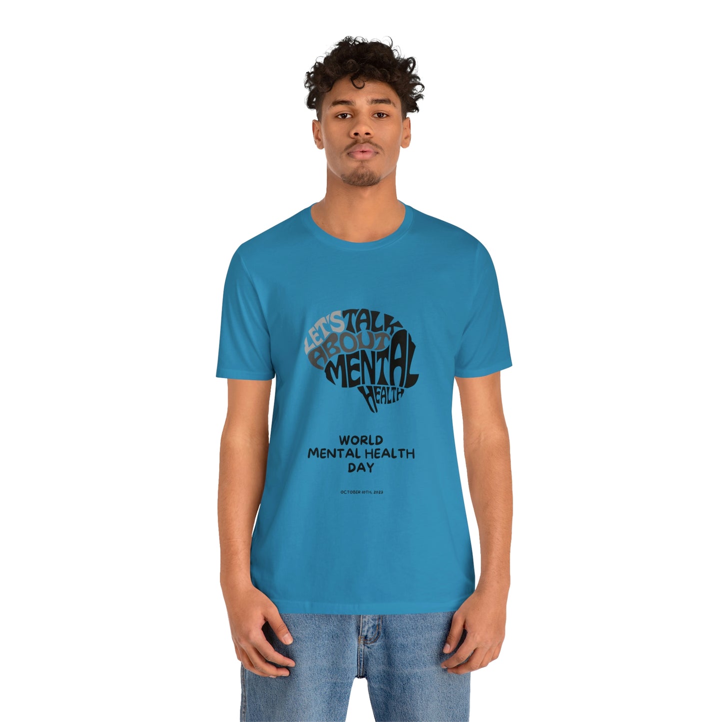 Mental Health Awareness Unisex Jersey Short Sleeve Tee