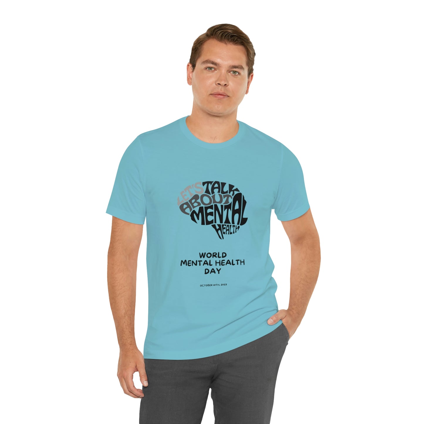 Mental Health Awareness Unisex Jersey Short Sleeve Tee