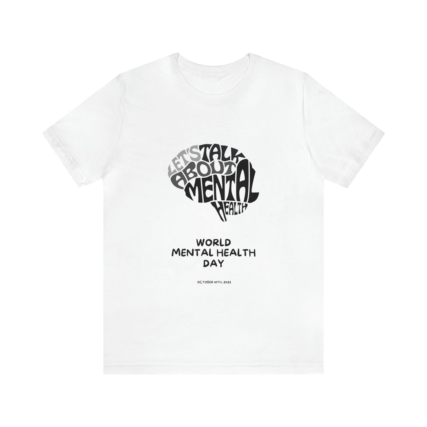 Mental Health Awareness Unisex Jersey Short Sleeve Tee
