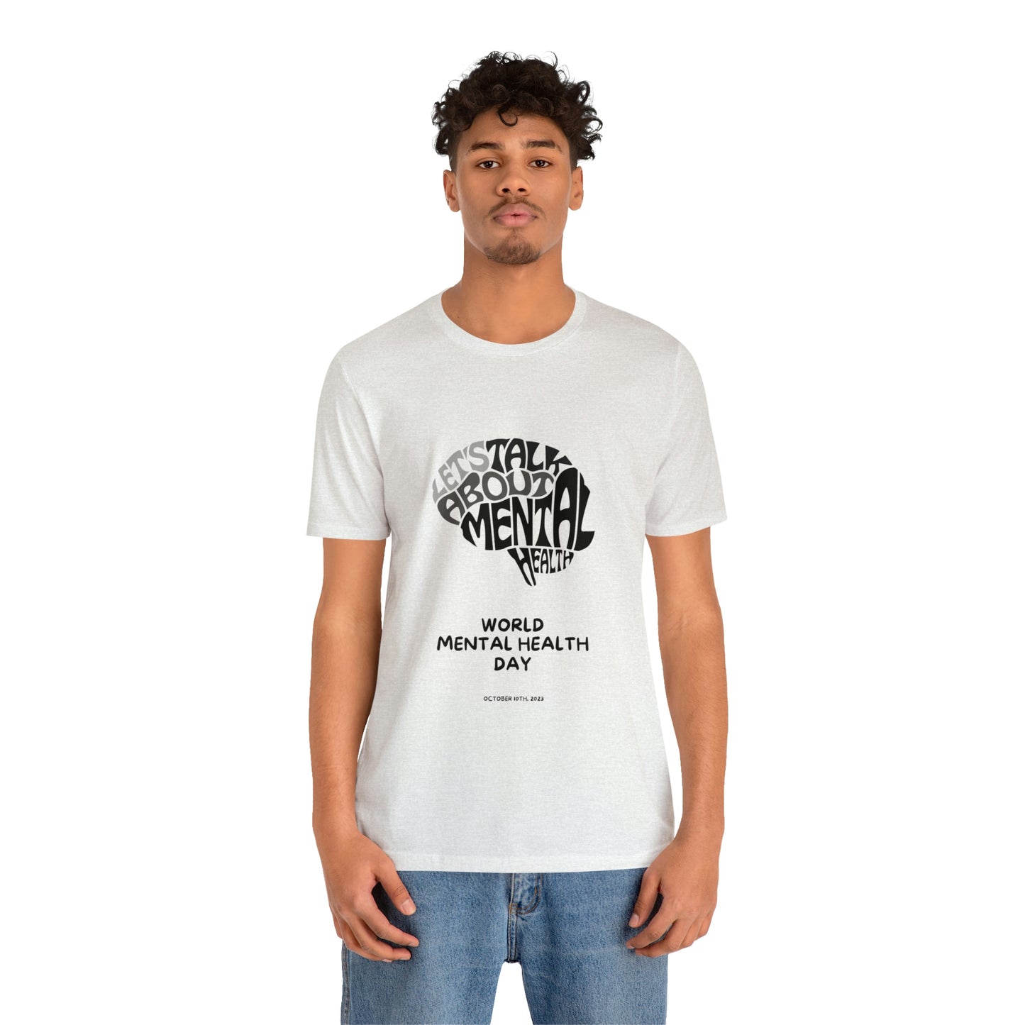 Mental Health Awareness Unisex Jersey Short Sleeve Tee