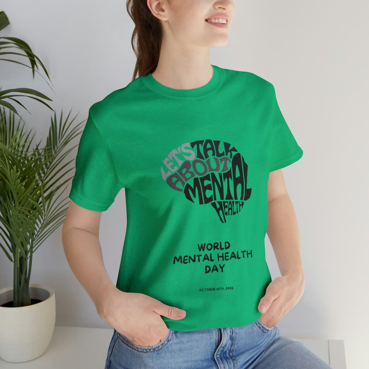 Mental Health Awareness Unisex Jersey Short Sleeve Tee