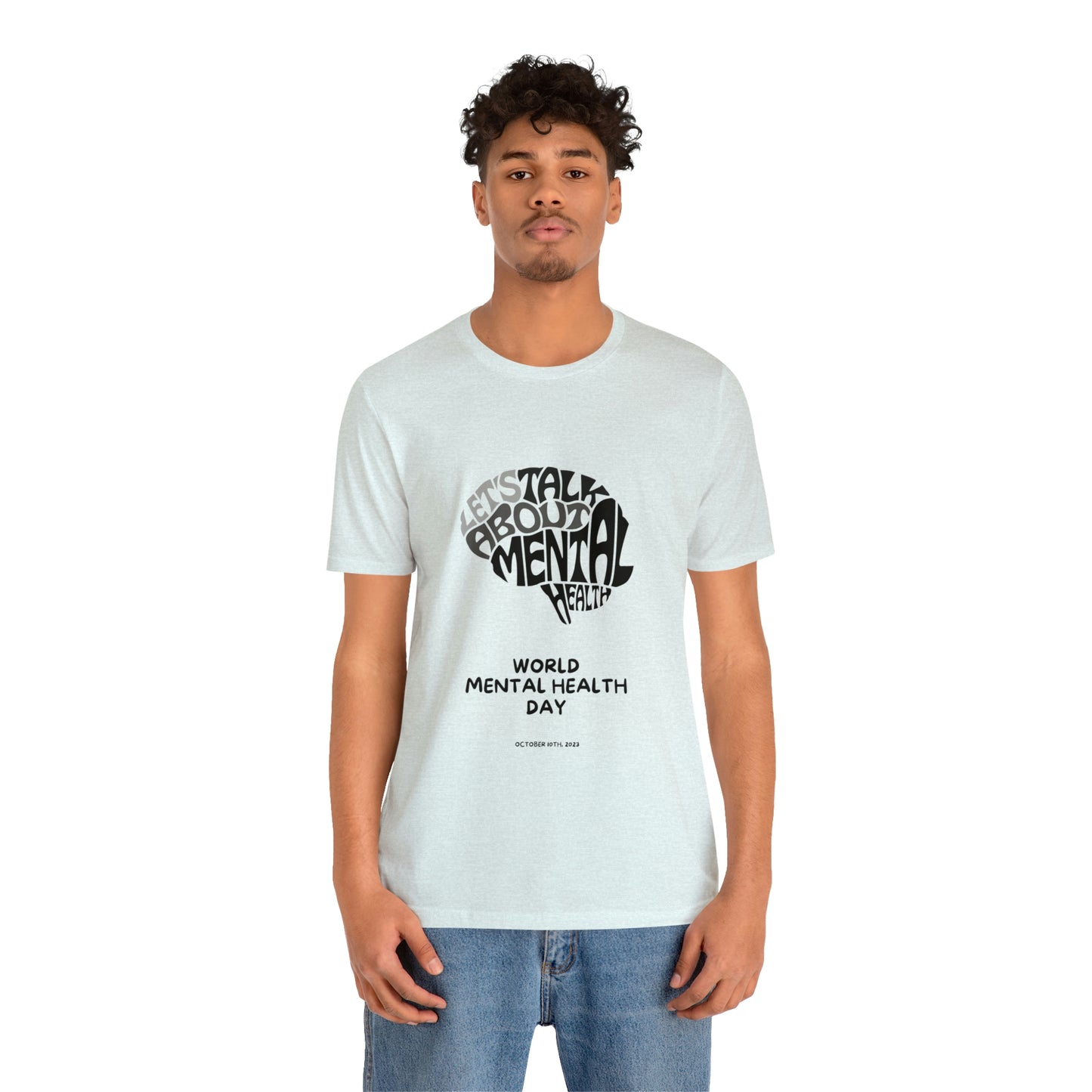 Mental Health Awareness Unisex Jersey Short Sleeve Tee