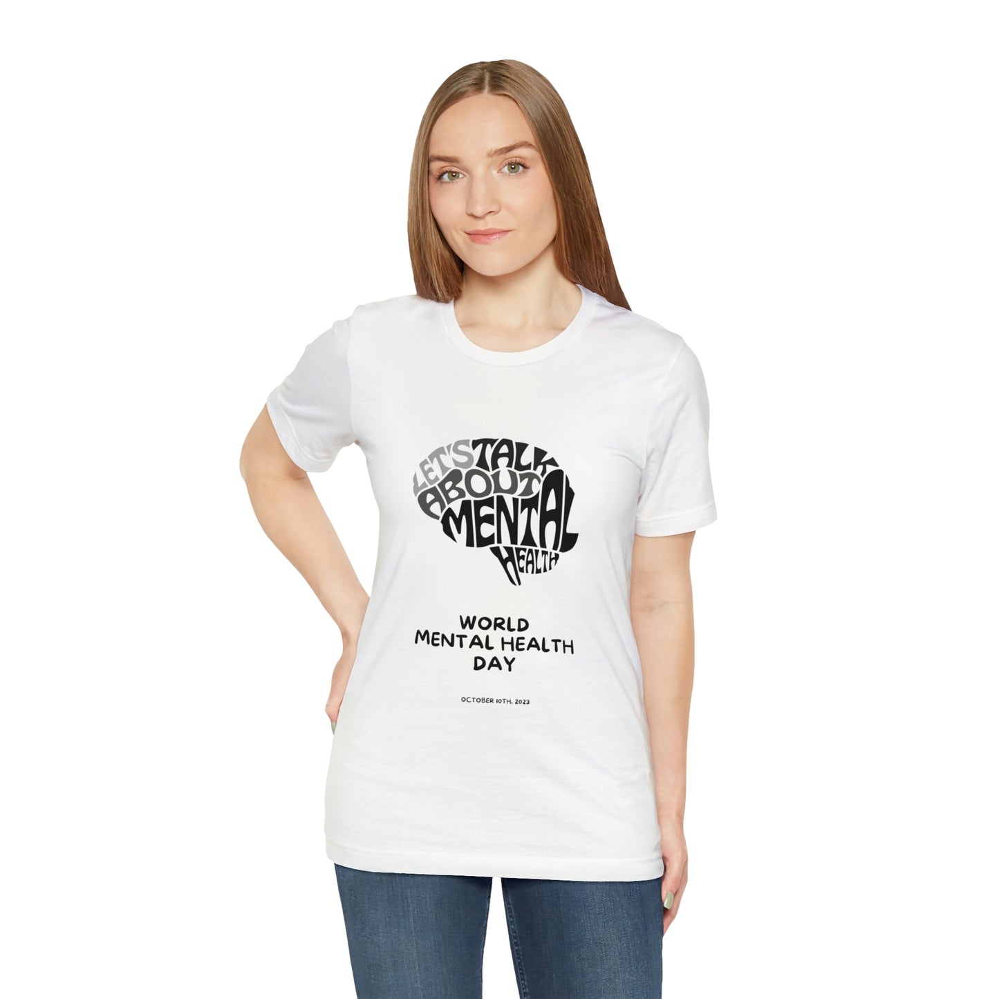 Mental Health Awareness Unisex Jersey Short Sleeve Tee