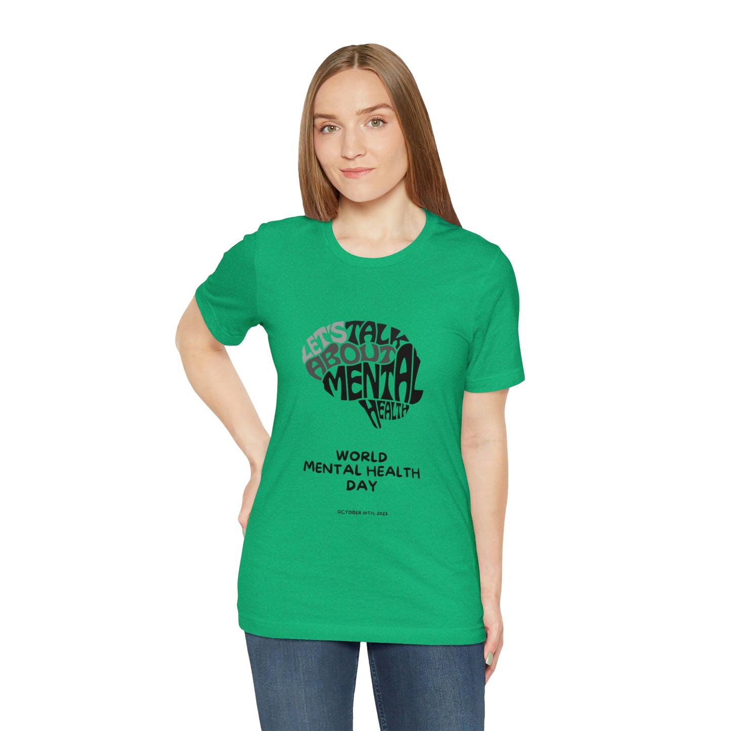 Mental Health Awareness Unisex Jersey Short Sleeve Tee
