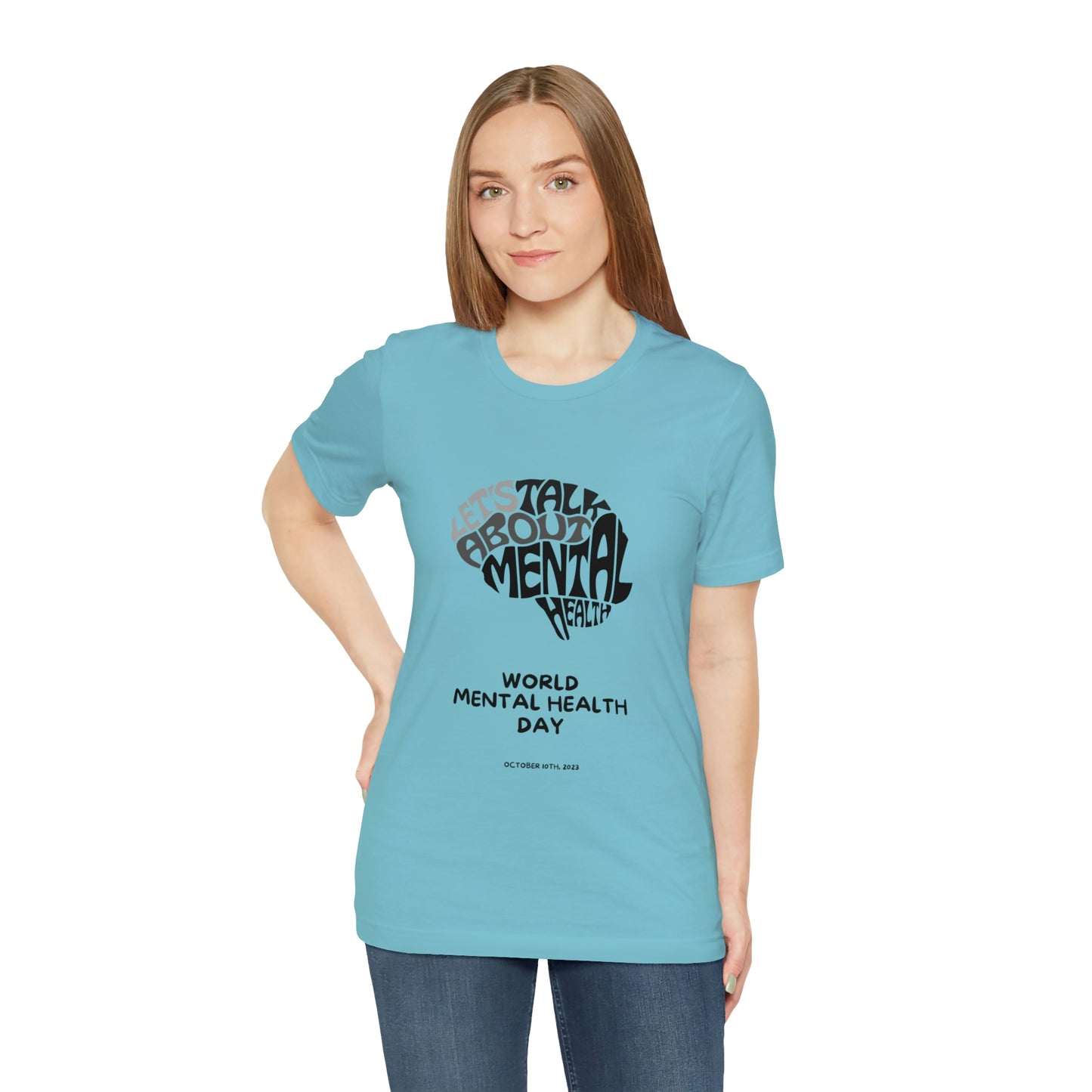Mental Health Awareness Unisex Jersey Short Sleeve Tee