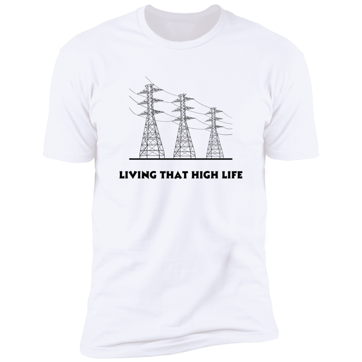 Lineman High Life Tee