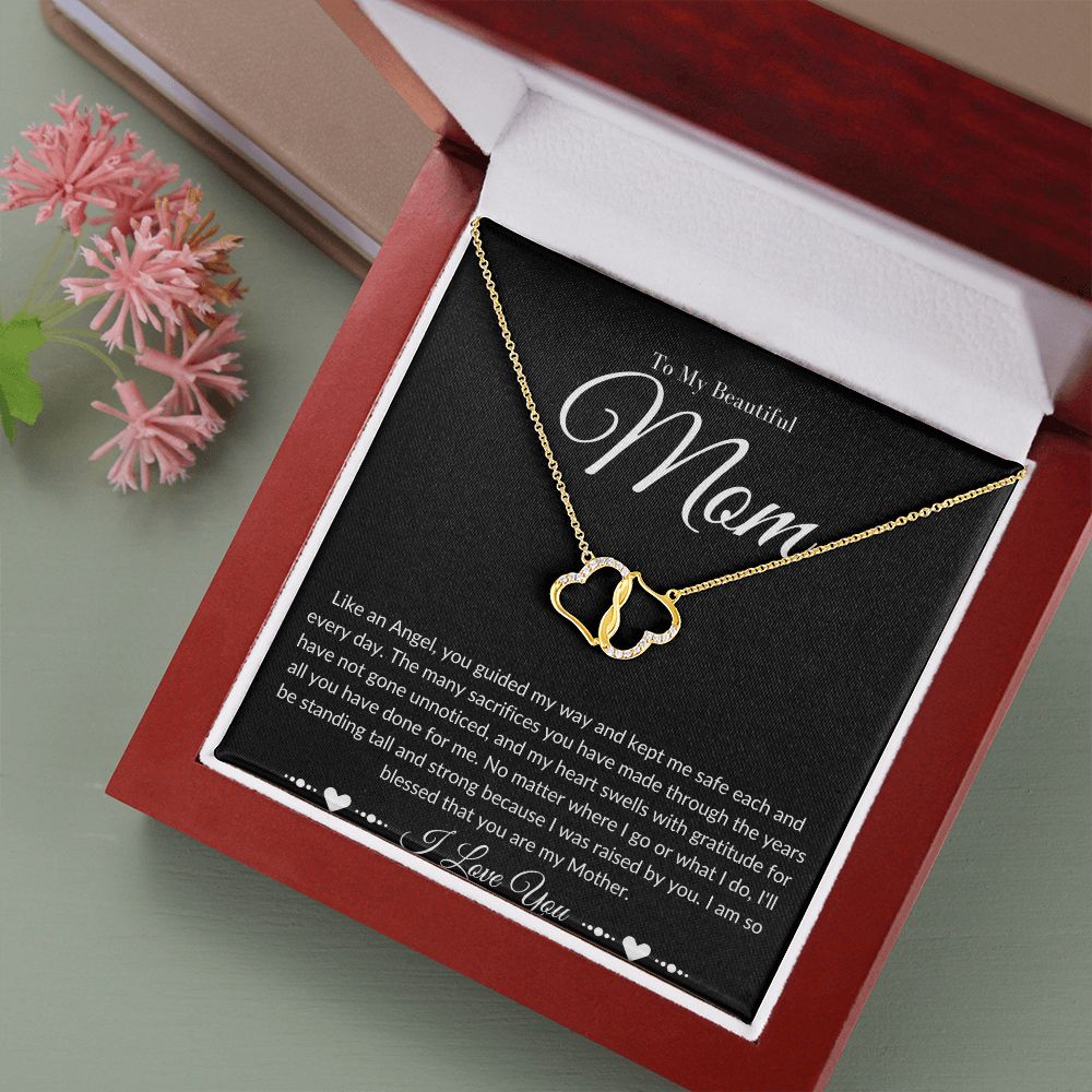 Mom Stepmom Mother's Day, Perfect I Love You Gold Dimond Neckless