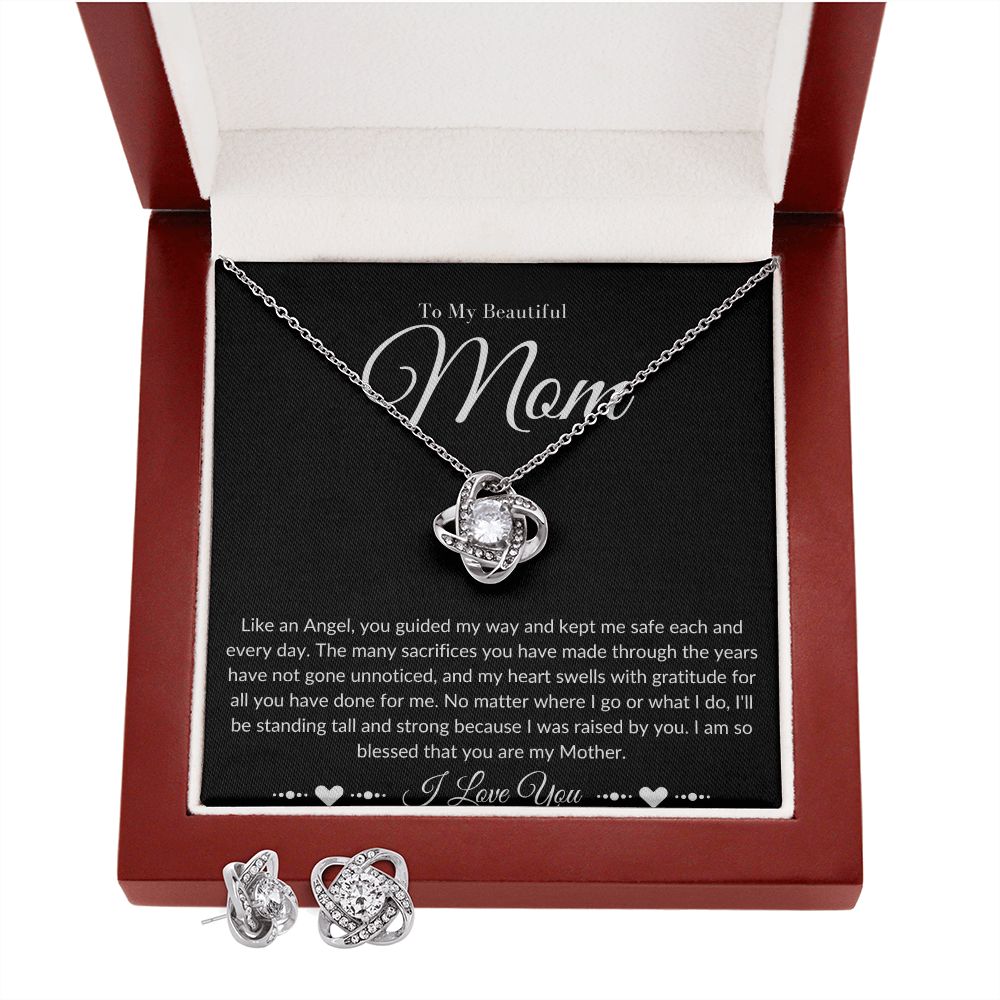 Mom Stepmom Mother's Day, Perfect I Love You Earing Neckless set