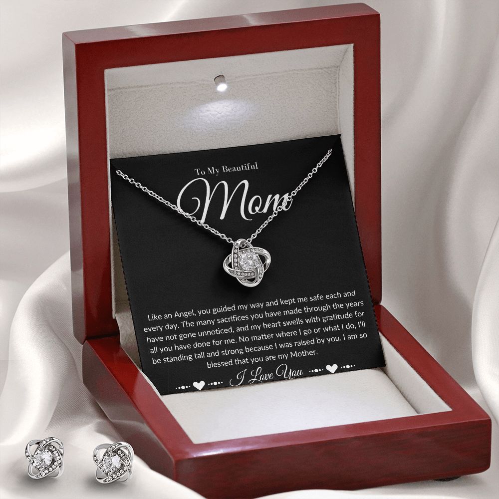 Mom Stepmom Mother's Day, Perfect I Love You Earing Neckless set
