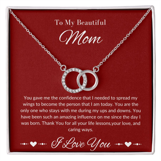 Mom Stepmom Mother's Day, Perfect I Love You Neckless