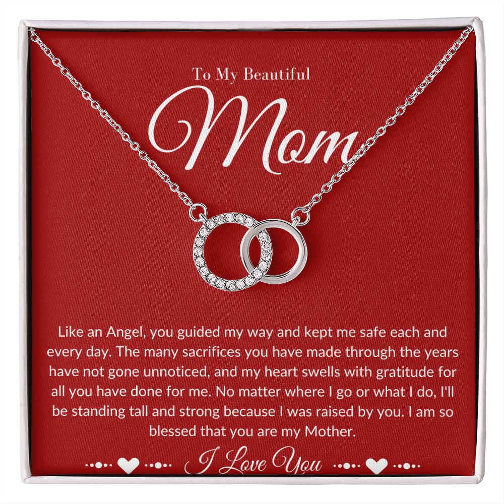 Mom Stepmom Mother's day Neckless Perfect Pair Neckless