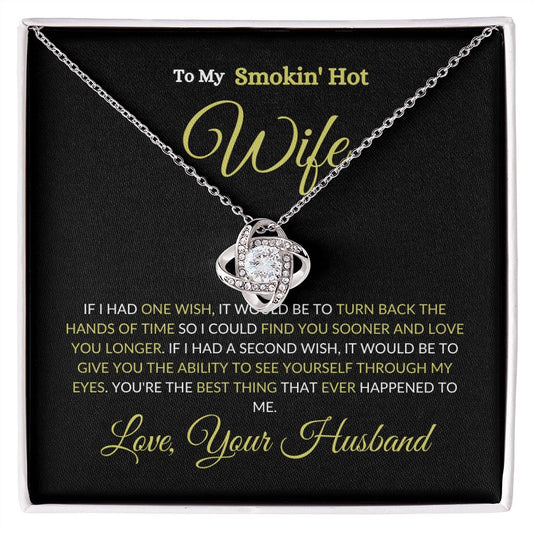 Wife Neckless Love Knot