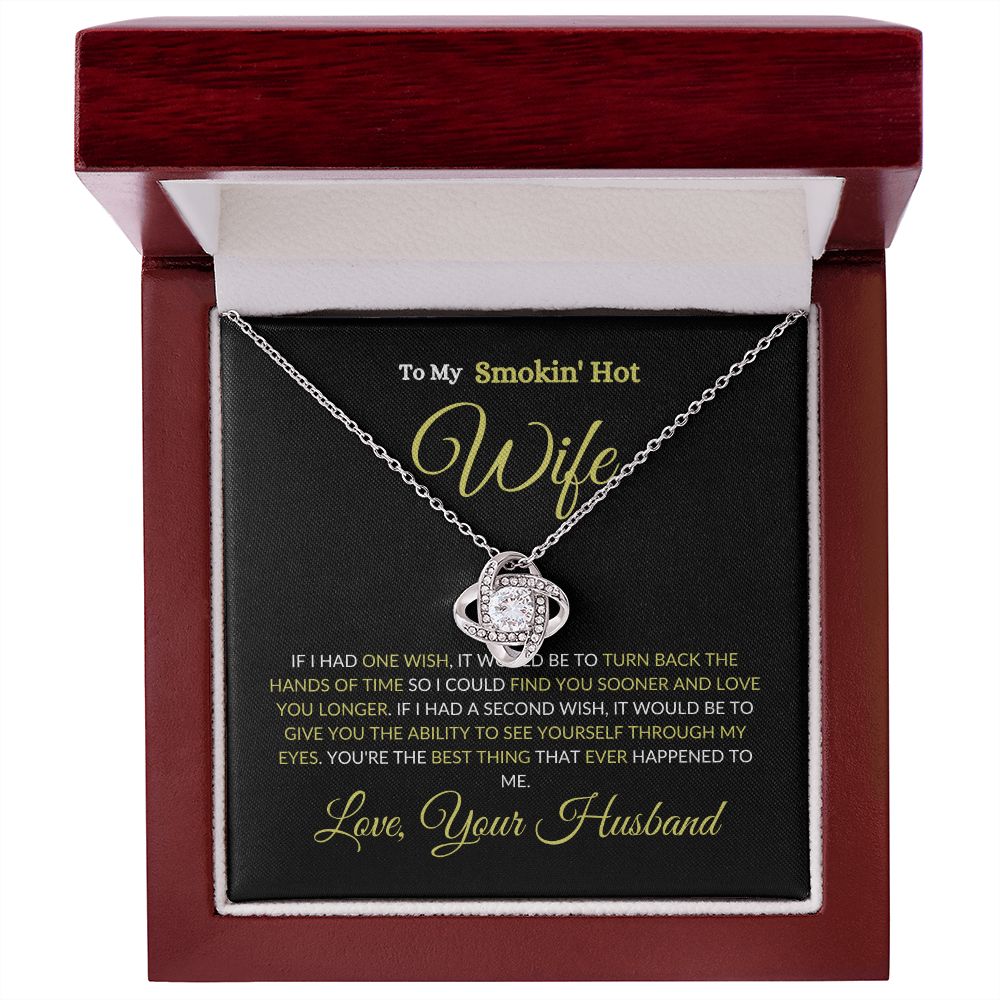 Wife Neckless Love Knot