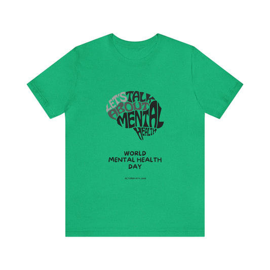 Mental Health Awareness Unisex Jersey Short Sleeve Tee