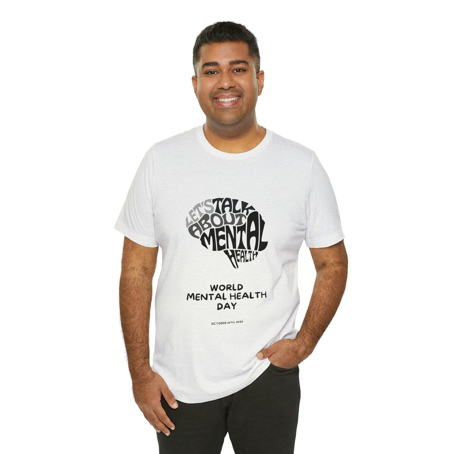 Mental Health Awareness Unisex Jersey Short Sleeve Tee