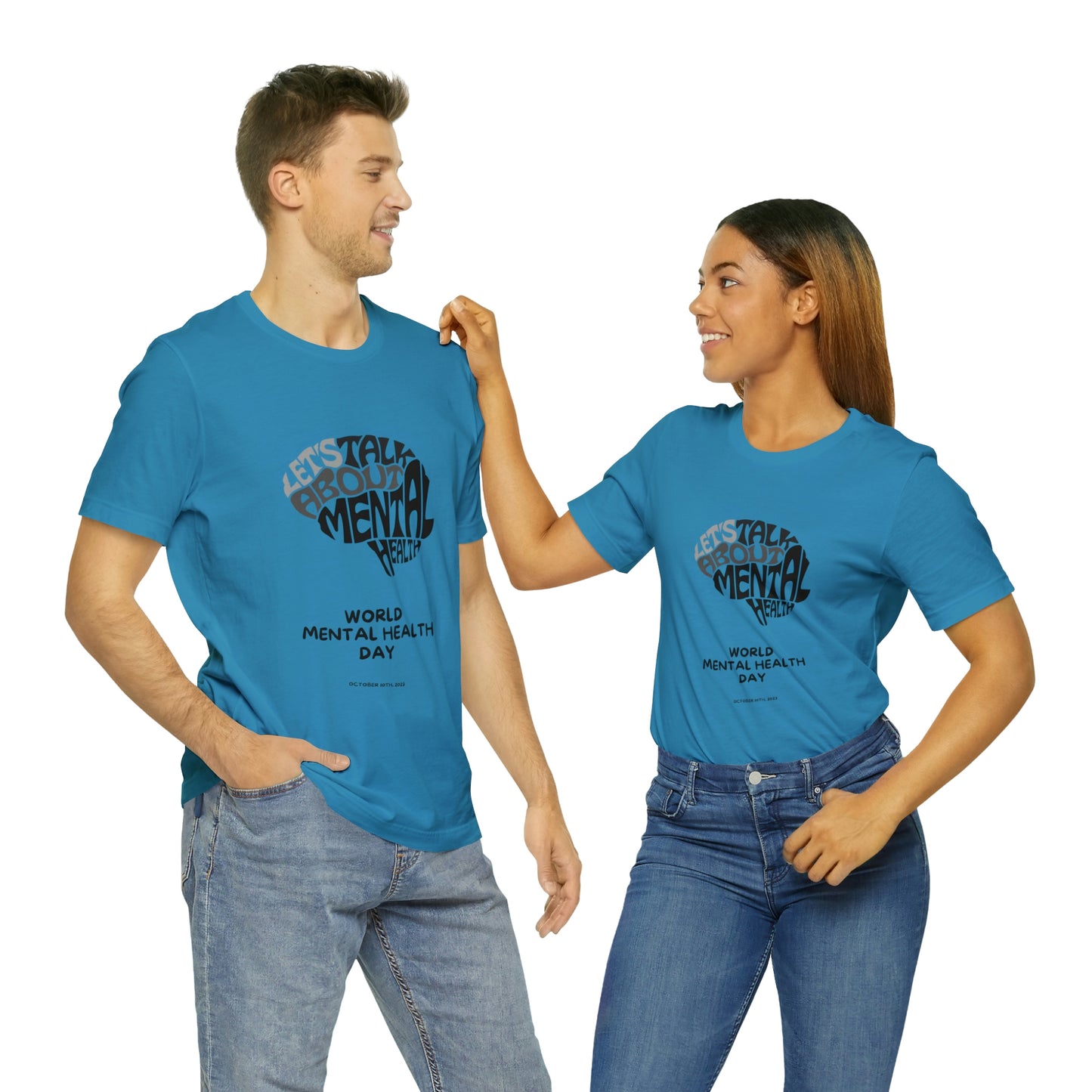 Mental Health Awareness Unisex Jersey Short Sleeve Tee