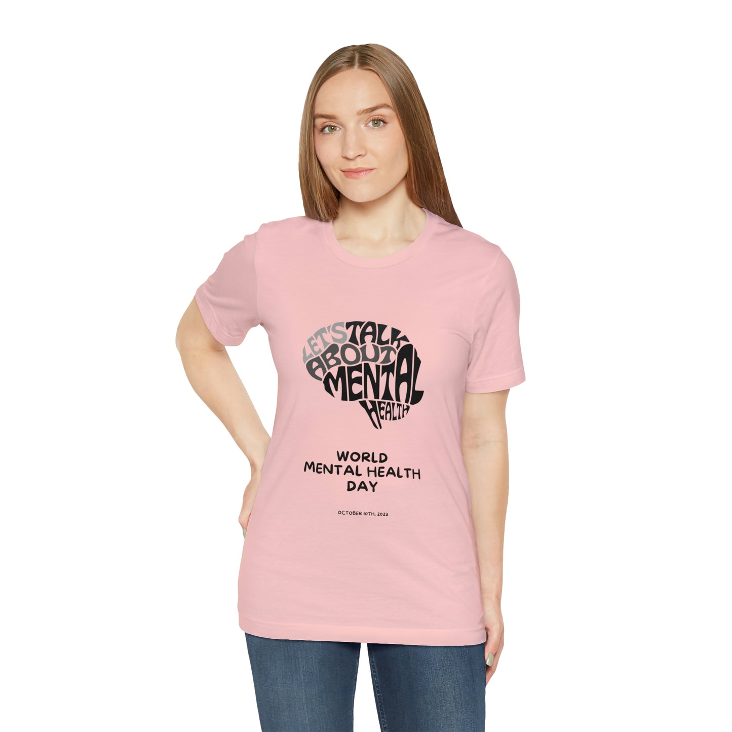 Mental Health Awareness Unisex Jersey Short Sleeve Tee